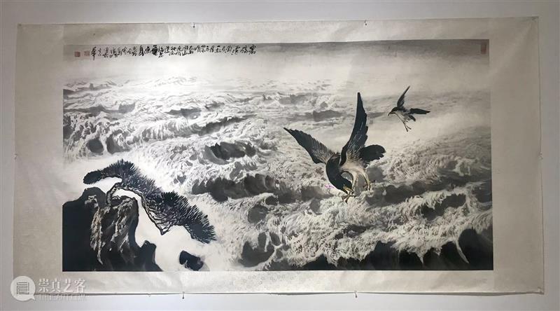 “魂系中华——陈渭书画艺术展”亮相宝龙艺术中心 热点聚焦  陈渭 水墨 书画 宝龙艺术中心 崇真艺客