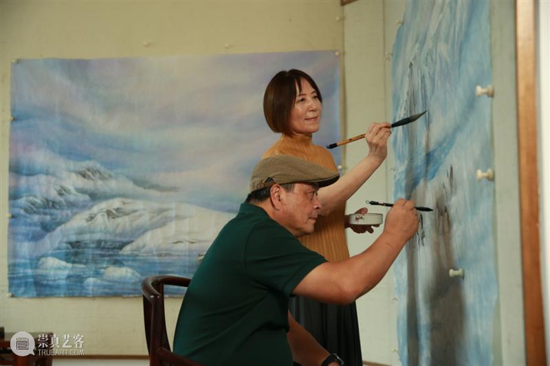 新展预告 | 琴瑟和鸣：乐震文 张弛联展 乐震文 张弛 琴瑟和鸣 新展 南极大陆 南极 阿德利企鹅 面前 冰雪 生命 崇真艺客