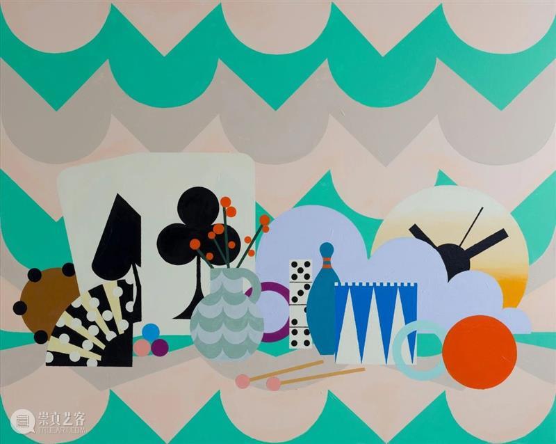 展览现场 | 法拉·阿塔斯（Farah Atassi）「绘画」@ 阿尔敏·莱希巴黎 法拉 阿塔斯 阿尔敏 莱希 巴黎 Atassi 现场 舞台 布面 油画 崇真艺客