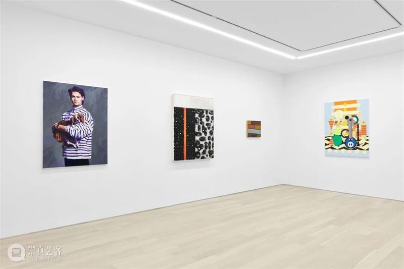 展览现场 | 法拉·阿塔斯(Farah Atassi)「绘画」@ 阿尔敏·莱希巴黎 法拉 阿塔斯 阿尔敏 莱希 巴黎 Atassi 现场 舞台 布面 油画 崇真艺客