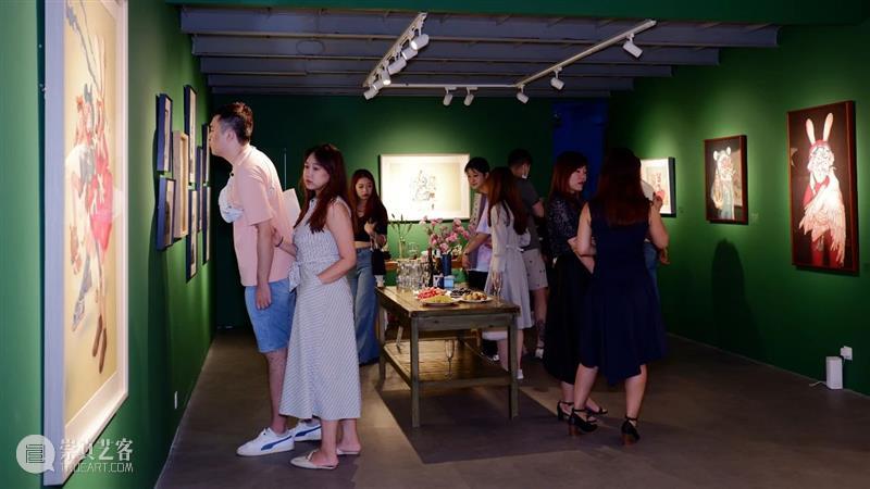 现场图集 | 艺术家徐琳琳营造出“可望可游可居”的精神后花园 徐琳琳 现场 艺术家 精神 后花园 图集 Lin 爱丽丝 奇幻记 个展 崇真艺客
