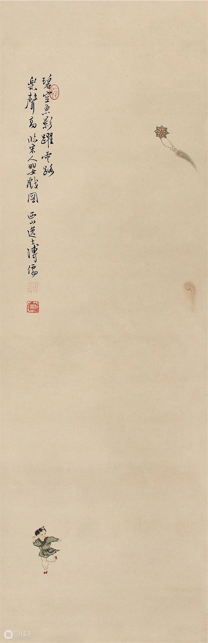 敬华春拍丨以形写神的人物画 人物画 敬华春 敬华 艺术品 艺术 空间 上海市 静安区 铜仁路92号 春潮 崇真艺客