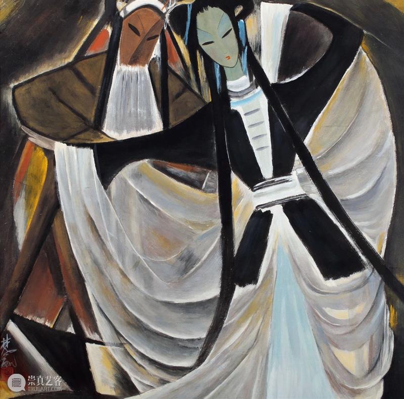 敬华春拍丨以形写神的人物画 人物画 敬华春 敬华 艺术品 艺术 空间 上海市 静安区 铜仁路92号 春潮 崇真艺客