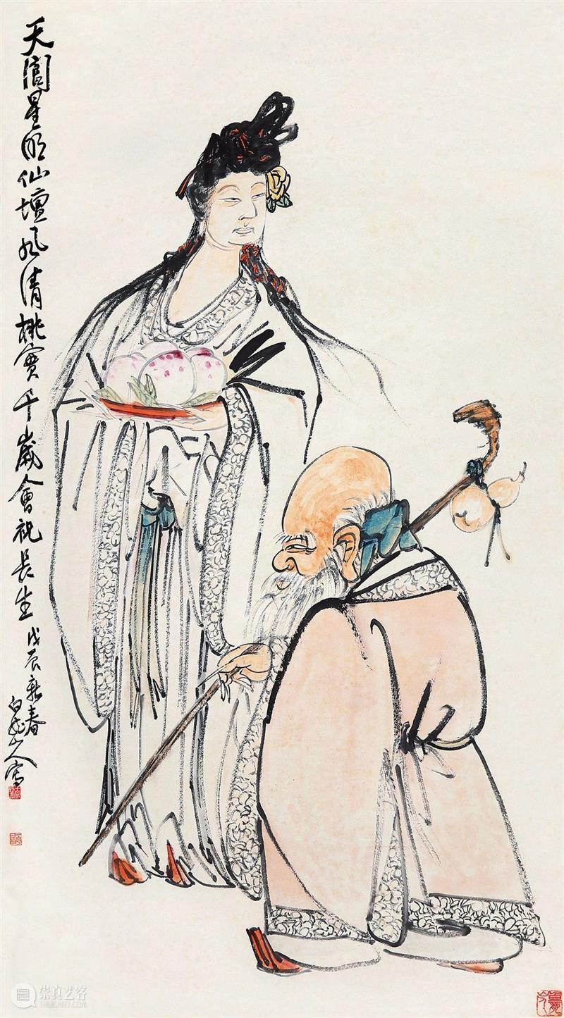 敬华春拍丨以形写神的人物画 人物画 敬华春 敬华 艺术品 艺术 空间 上海市 静安区 铜仁路92号 春潮 崇真艺客