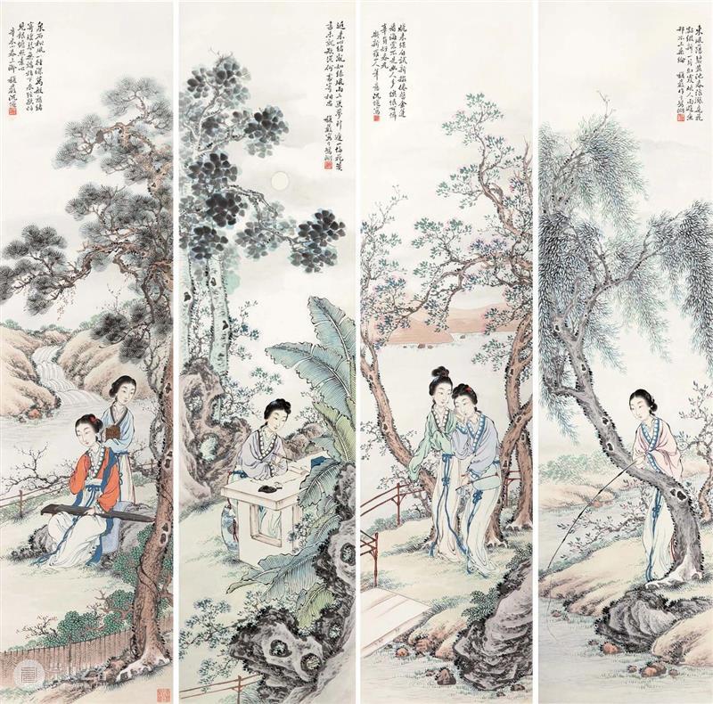 敬华春拍丨以形写神的人物画 人物画 敬华春 敬华 艺术品 艺术 空间 上海市 静安区 铜仁路92号 春潮 崇真艺客