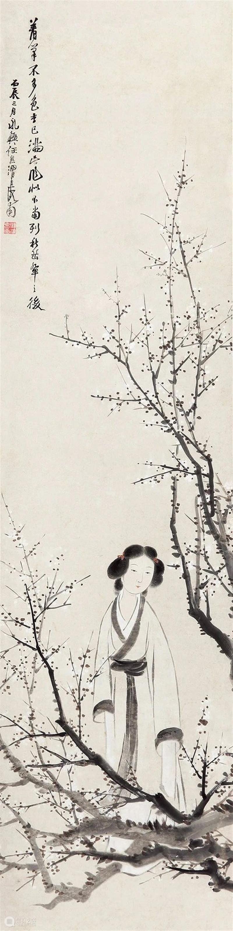 敬华春拍丨以形写神的人物画 人物画 敬华春 敬华 艺术品 艺术 空间 上海市 静安区 铜仁路92号 春潮 崇真艺客