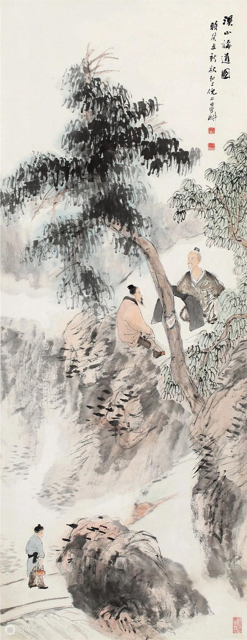敬华春拍丨以形写神的人物画 人物画 敬华春 敬华 艺术品 艺术 空间 上海市 静安区 铜仁路92号 春潮 崇真艺客