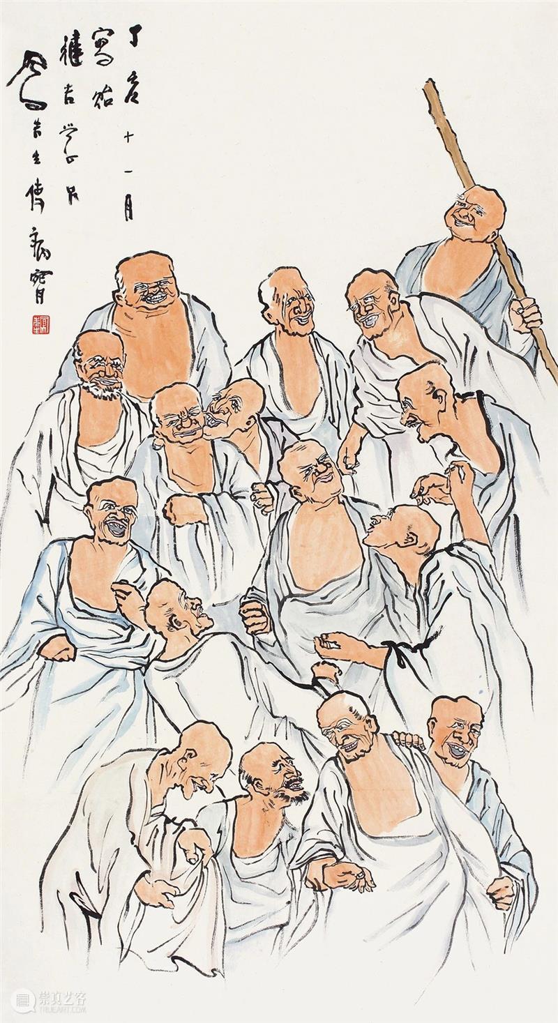 敬华春拍丨以形写神的人物画 人物画 敬华春 敬华 艺术品 艺术 空间 上海市 静安区 铜仁路92号 春潮 崇真艺客