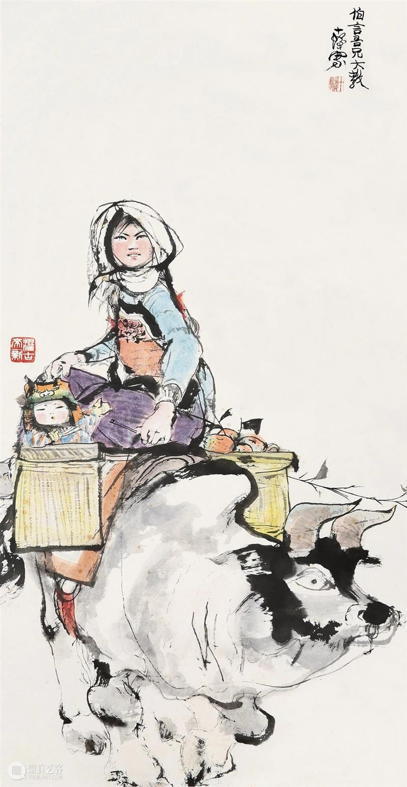 敬华春拍丨以形写神的人物画 人物画 敬华春 敬华 艺术品 艺术 空间 上海市 静安区 铜仁路92号 春潮 崇真艺客