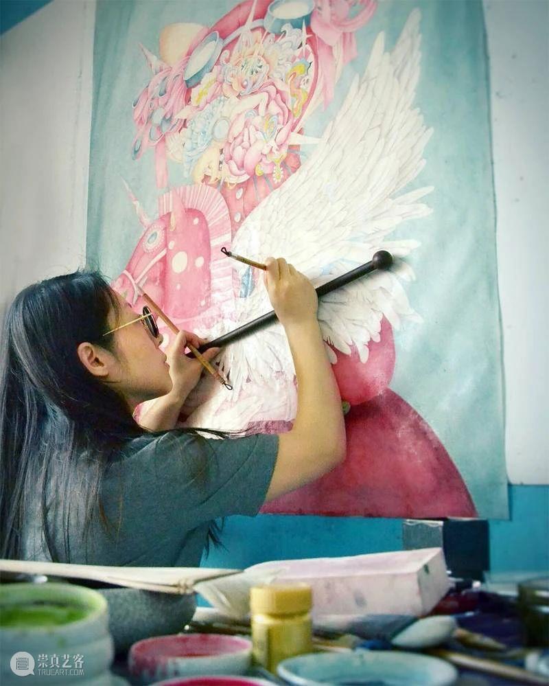 访谈|徐琳琳:我的作品就是刻画最真实的“自我” 徐琳琳 作品 艺术家 情感 生命 想象力 中国 绢本 工笔 语言 崇真艺客