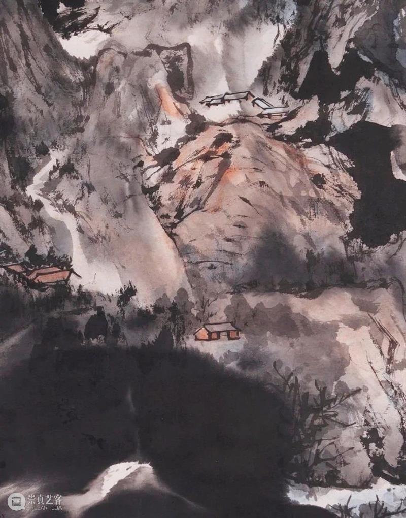 【保利拍卖十五周年】纵横古今中西 大千山水世界 山水 大千 保利拍卖 古今 中西 世界 张大千 美国加州环华庵庭院 平生 画风 崇真艺客