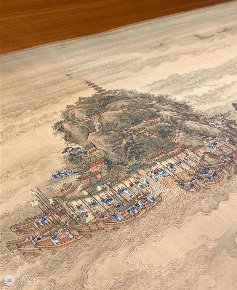 《康熙南巡图》第六卷首度合璧亮相 艺术财经 蘇富比 康熙南巡图 卷首度 宫廷 绘画 辉煌 巨制 康熙皇帝 全套 艺术 历史 崇真艺客