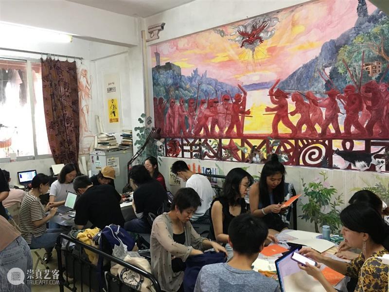 社区实验室 x《刺纸》工作坊 | 无脑乱挥刀+认真打印 @海口无墙幼儿园 刺纸 工作坊 社区 实验室 幼儿园 海口 杂志 封面 朋友 版画 崇真艺客