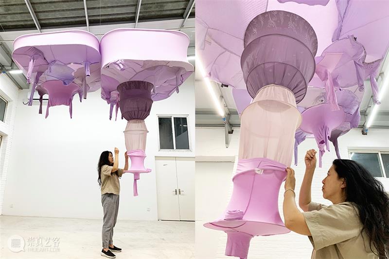 尹秀珍个展「补天 · 中转站」正于香港六厂纺织文化艺术馆(CHAT)进行 尹秀珍 个展 中转站 CHAT 香港六厂纺织文化艺术馆 补天 现场 香港 CHAT六厂 中国 崇真艺客