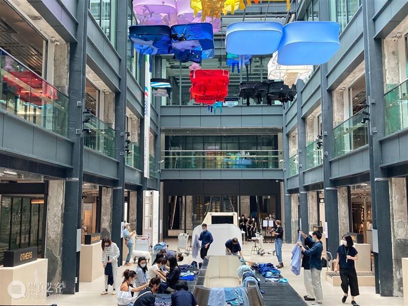 尹秀珍个展「补天 · 中转站」正于香港六厂纺织文化艺术馆(CHAT)进行 尹秀珍 个展 中转站 CHAT 香港六厂纺织文化艺术馆 补天 现场 香港 CHAT六厂 中国 崇真艺客