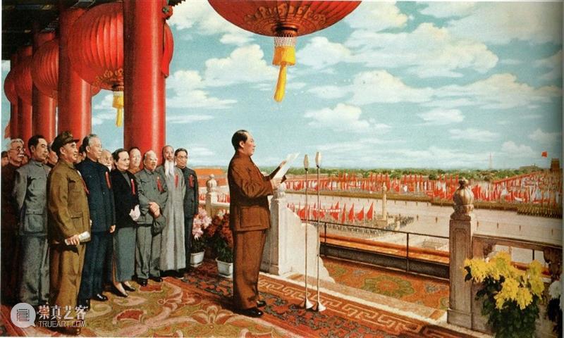 美院大师佳作 | 今朝国庆赏月华 美院 今朝 赏月华 大师 佳作 董希文 开国大典 油彩 齐白石 祖国颂 崇真艺客