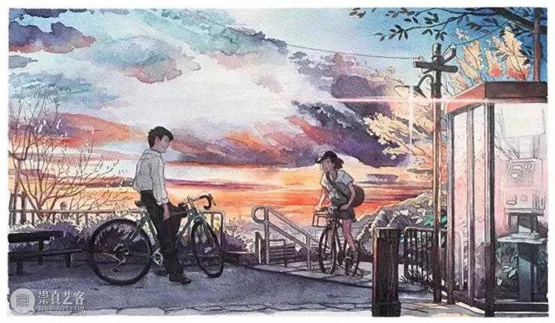 建筑丨这些美到窒息的动画场景原来都是他画的！波兰画家记录的东京 波兰 画家 动画 东京 建筑 场景 上方 右上 公众 美术志 崇真艺客