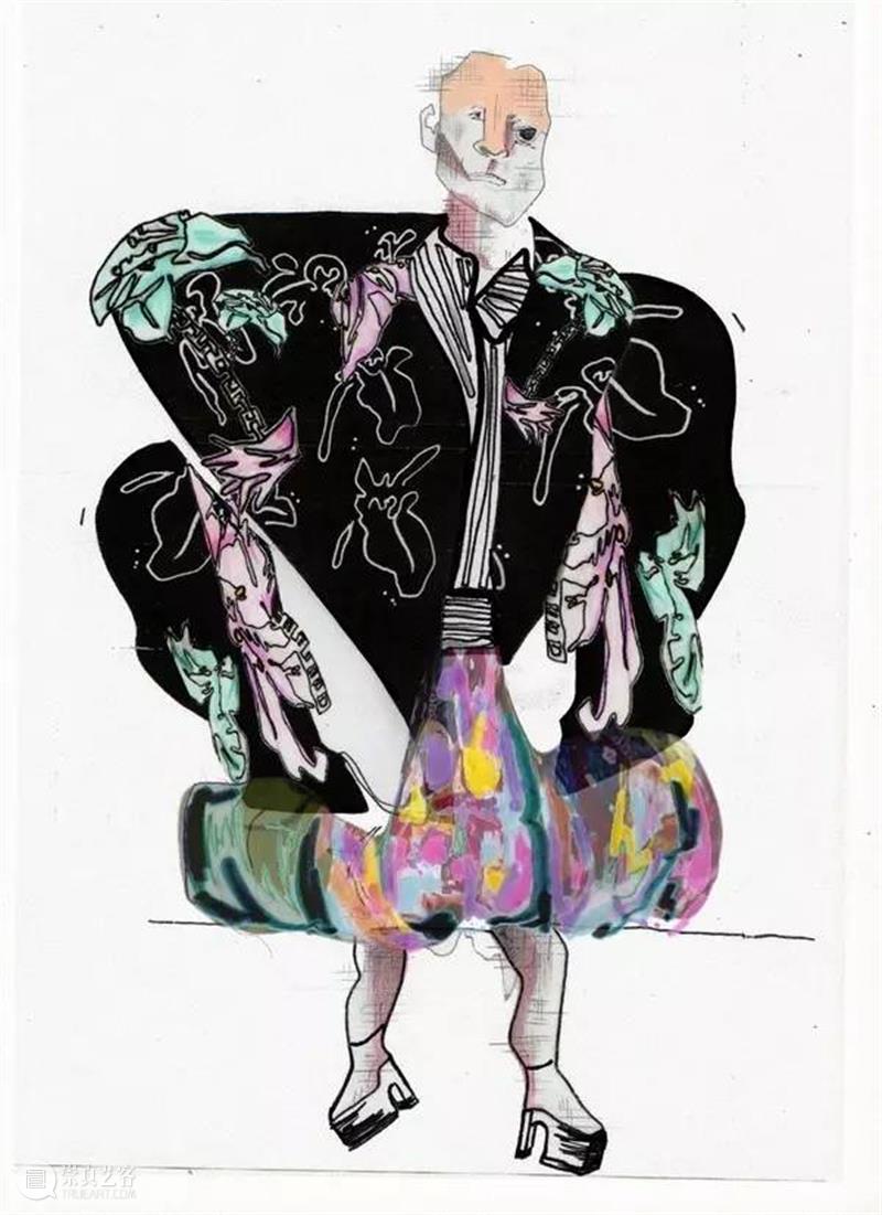 图集丨还没有灵感？100张创意手绘服装效果图奉上！ 创意 效果图 图集丨 灵感 服装 上方 右上 本文 服装设计师 时装 崇真艺客