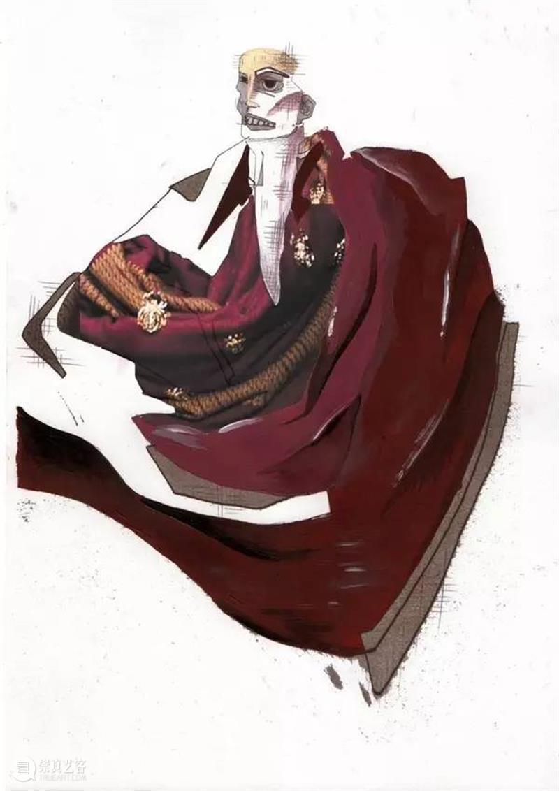 图集丨还没有灵感？100张创意手绘服装效果图奉上！ 创意 效果图 图集丨 灵感 服装 上方 右上 本文 服装设计师 时装 崇真艺客