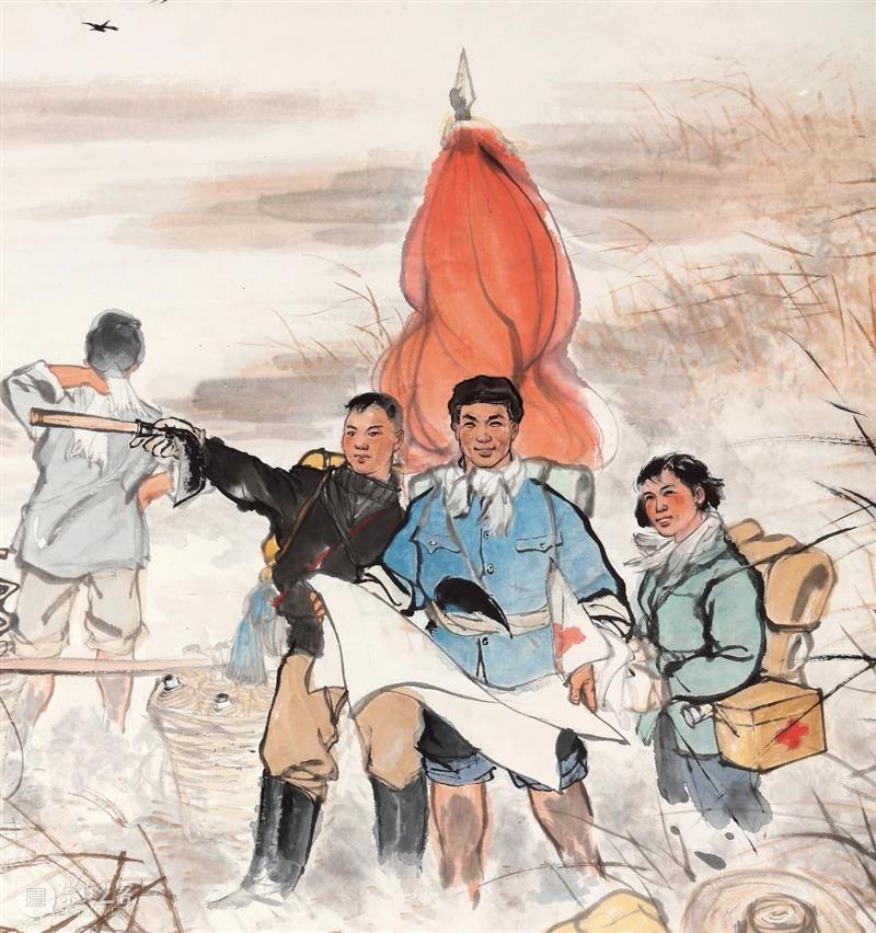 『中贸圣佳25周年春拍』 | 献礼国庆 红色经典 唐云 — 搏斗风雨中 唐云 红色 经典 风雨 拍卖会 Sungari Anniversary Auction 中国 书画 崇真艺客