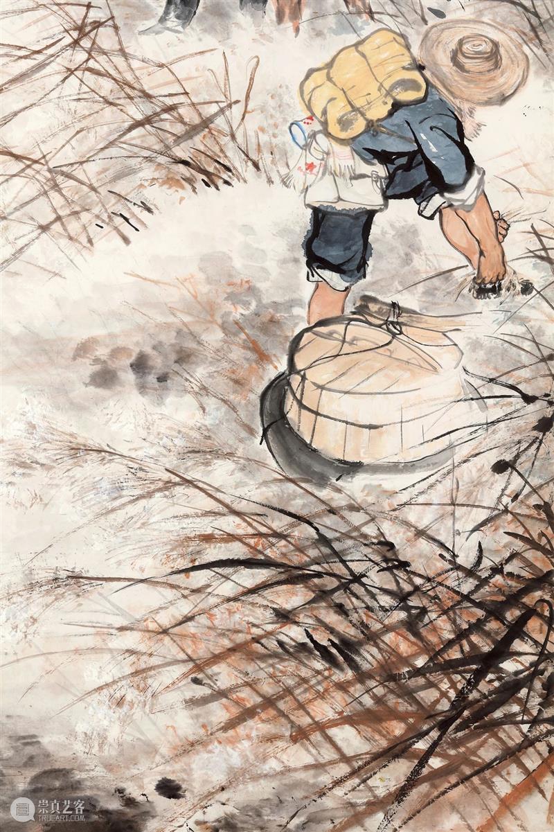 『中贸圣佳25周年春拍』 | 献礼国庆 红色经典 唐云 — 搏斗风雨中 唐云 红色 经典 风雨 拍卖会 Sungari Anniversary Auction 中国 书画 崇真艺客