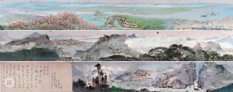 秋拍巡礼丨吴冠中《北国风光》：红色经典巨作十三年后重现拍场 吴冠中 北国风光 红色 经典 巡礼 巨作 先生 香港 苏富比 现代 崇真艺客
