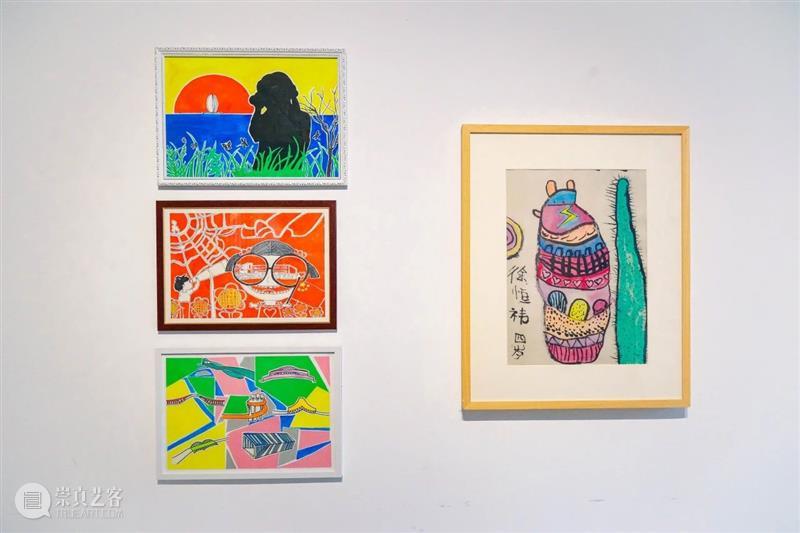 《临港的天空——给孩子们的展》儿童公益主题画展顺利开幕 孩子们 儿童 公益 主题 画展 临港的天空 计划 临港 天空 当代美术馆 崇真艺客