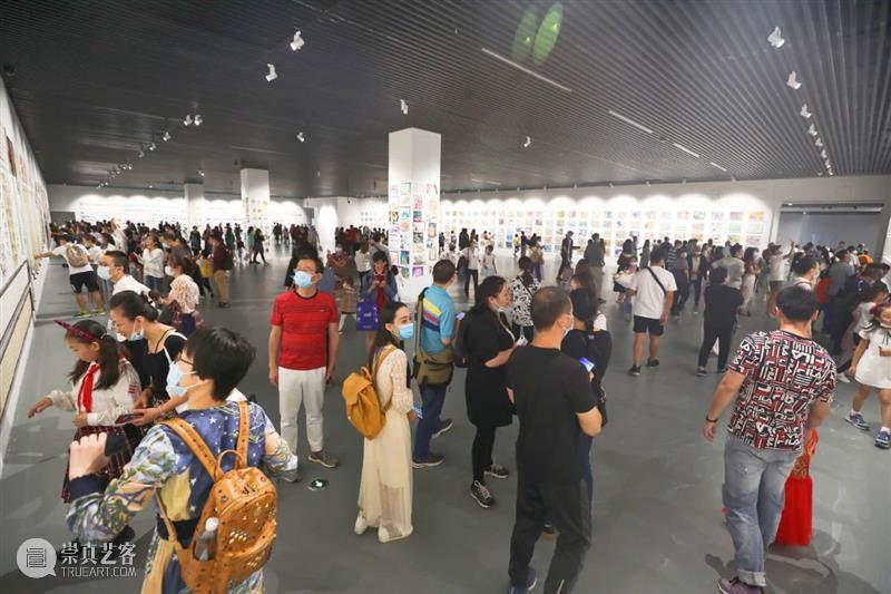 “美丽家园 梦想生活”全国少儿美术书法作品展今天圆满开幕! 美丽家园 生活 全国 少儿 美术 书法 作品展 双节 日子 宝龙美术馆 崇真艺客