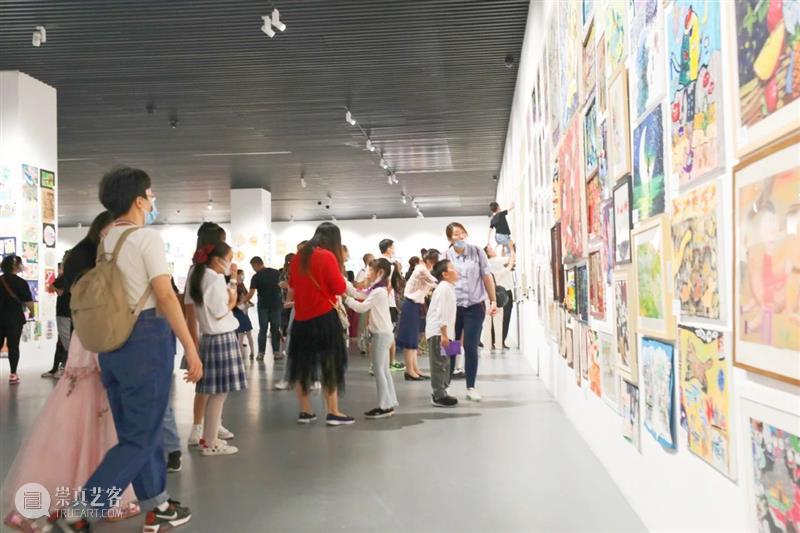 “美丽家园 梦想生活”全国少儿美术书法作品展今天圆满开幕! 美丽家园 生活 全国 少儿 美术 书法 作品展 双节 日子 宝龙美术馆 崇真艺客