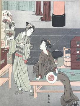 他的美人画，让人一眼难忘！  天协艺文展览 美人 女性 主题 心灵 题材 浮世绘 早期 平民 形态 后期 崇真艺客