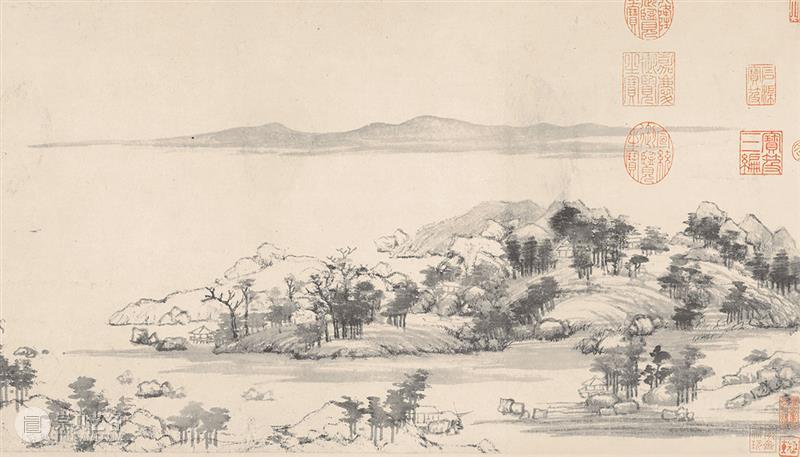 古代文人喜欢在哪嗨？答案和画儿分不开！  王涵 古代 文人 画儿 答案 自然 山水 节假日 交通 人头 古人 崇真艺客