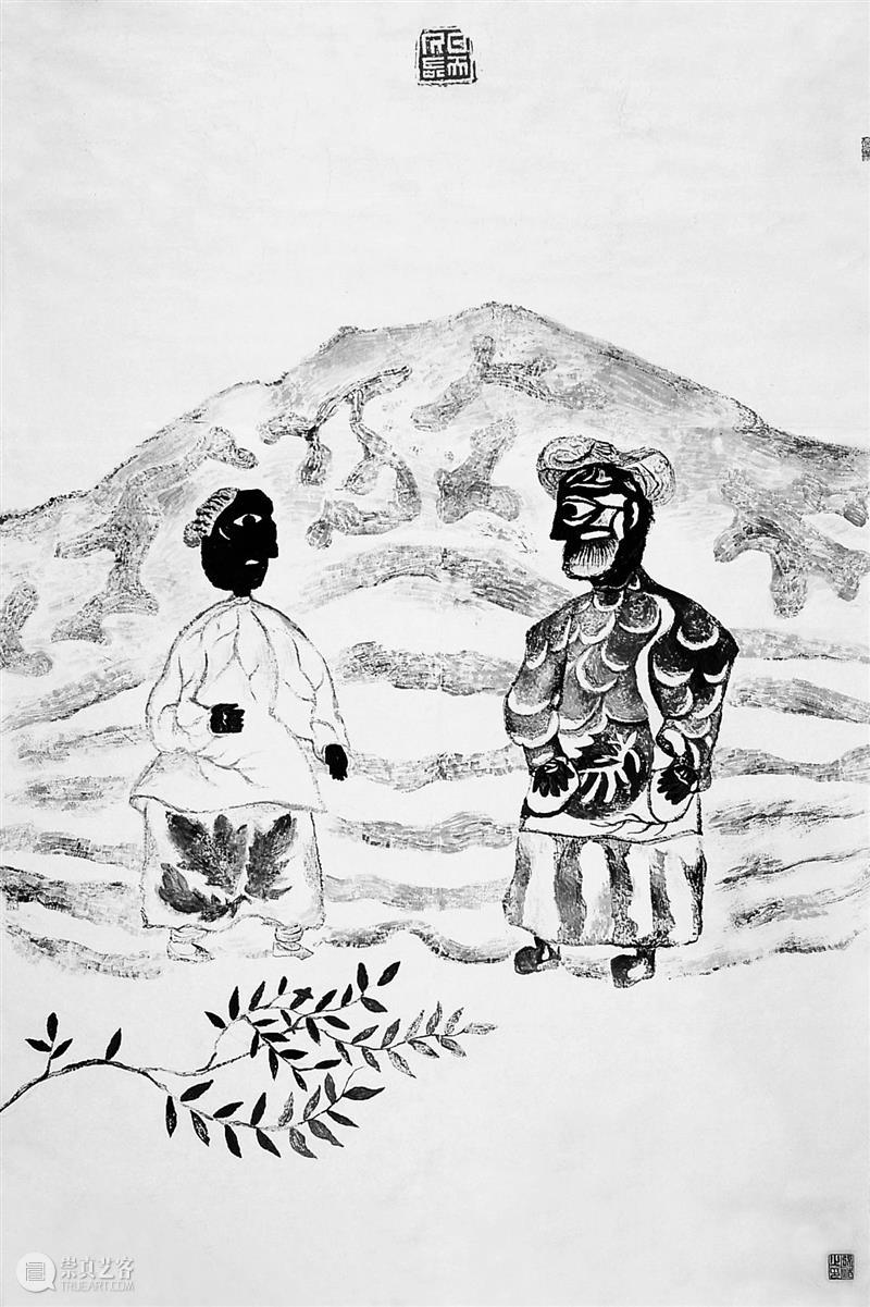 张浩 | 又到长安  人可艺术 长安 张浩 西安 写意主义 邀请展 时文 崔振宽美术馆二号 展厅 作品 空间 崇真艺客