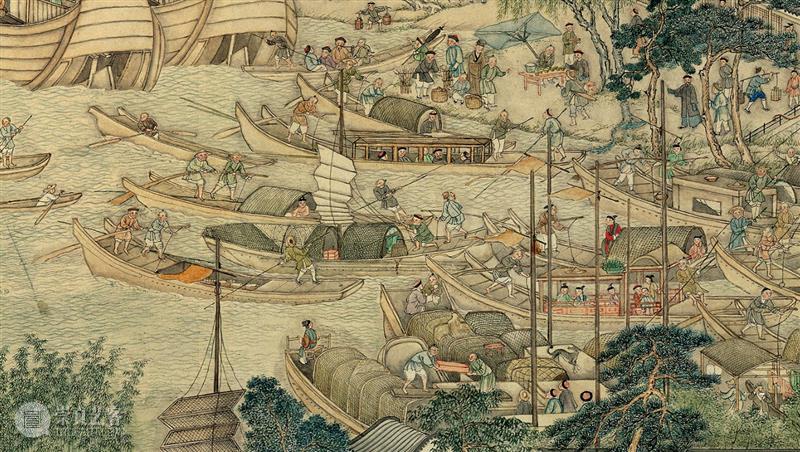 双节出门大型人山人海现场，和古画里的人一样多哈哈哈哈哈哈哈哈哈哈哈  博物馆丨看展览 古画 双节 现场 本文 耳朵 博物馆 erduolide 家庭 深度 假期 崇真艺客