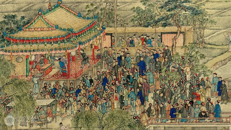 双节出门大型人山人海现场，和古画里的人一样多哈哈哈哈哈哈哈哈哈哈哈  博物馆丨看展览 古画 双节 现场 本文 耳朵 博物馆 erduolide 家庭 深度 假期 崇真艺客
