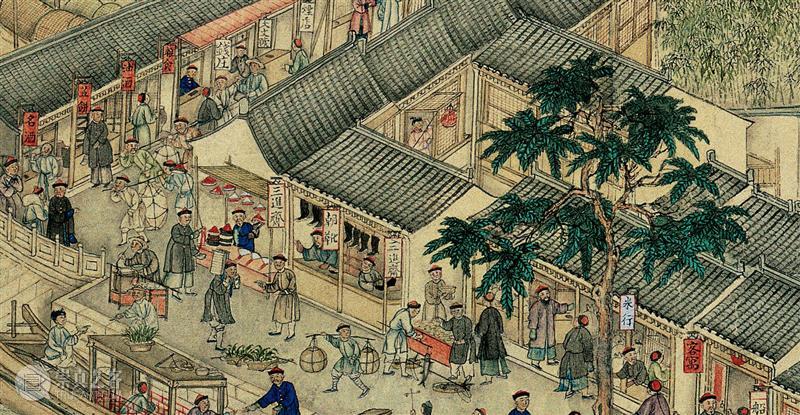 双节出门大型人山人海现场，和古画里的人一样多哈哈哈哈哈哈哈哈哈哈哈  博物馆丨看展览 古画 双节 现场 本文 耳朵 博物馆 erduolide 家庭 深度 假期 崇真艺客