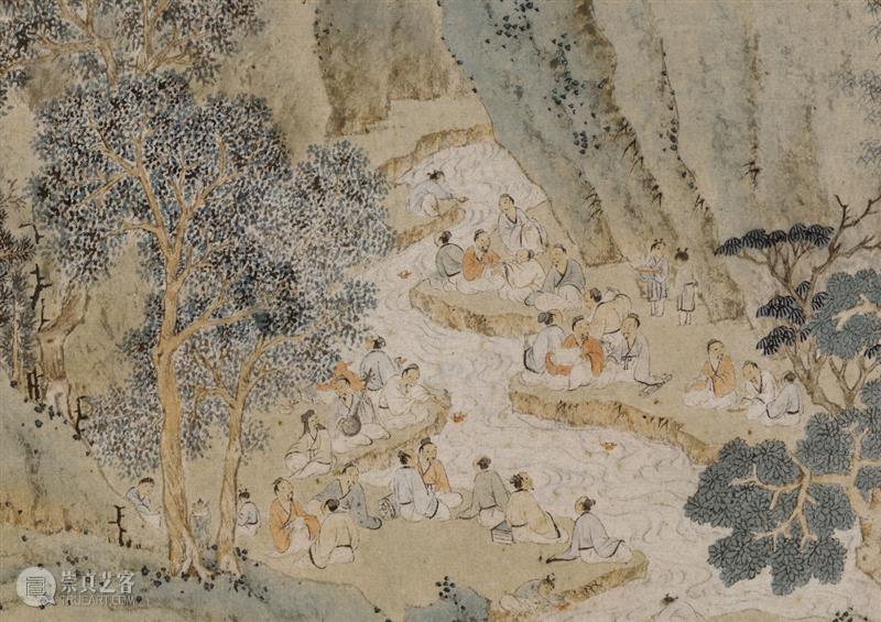 双节出门大型人山人海现场，和古画里的人一样多哈哈哈哈哈哈哈哈哈哈哈  博物馆丨看展览 古画 双节 现场 本文 耳朵 博物馆 erduolide 家庭 深度 假期 崇真艺客