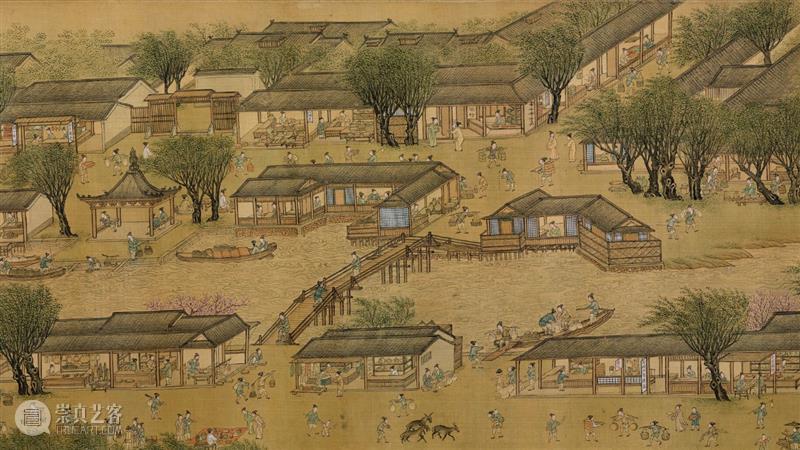 双节出门大型人山人海现场，和古画里的人一样多哈哈哈哈哈哈哈哈哈哈哈  博物馆丨看展览 古画 双节 现场 本文 耳朵 博物馆 erduolide 家庭 深度 假期 崇真艺客