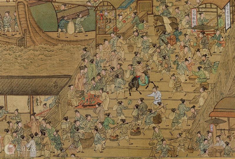 双节出门大型人山人海现场，和古画里的人一样多哈哈哈哈哈哈哈哈哈哈哈  博物馆丨看展览 古画 双节 现场 本文 耳朵 博物馆 erduolide 家庭 深度 假期 崇真艺客