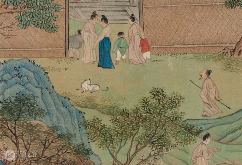 双节出门大型人山人海现场，和古画里的人一样多哈哈哈哈哈哈哈哈哈哈哈  博物馆丨看展览 古画 双节 现场 本文 耳朵 博物馆 erduolide 家庭 深度 假期 崇真艺客