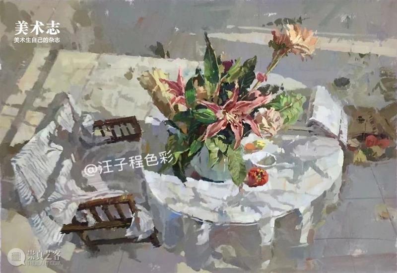 “请每天坚持练习”，想要好结果就必须长期练习！—— 汪子程  学美术，看▷ 崇真艺客
