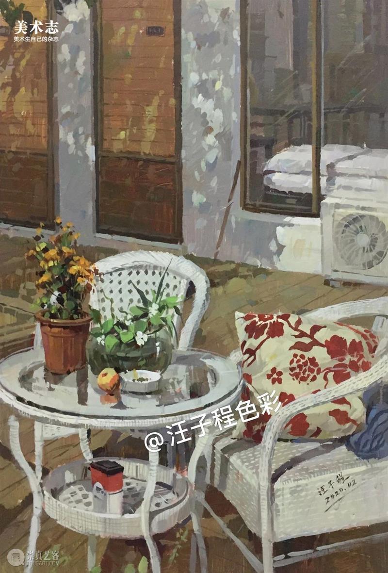 “请每天坚持练习”，想要好结果就必须长期练习！—— 汪子程  学美术，看▷ 崇真艺客