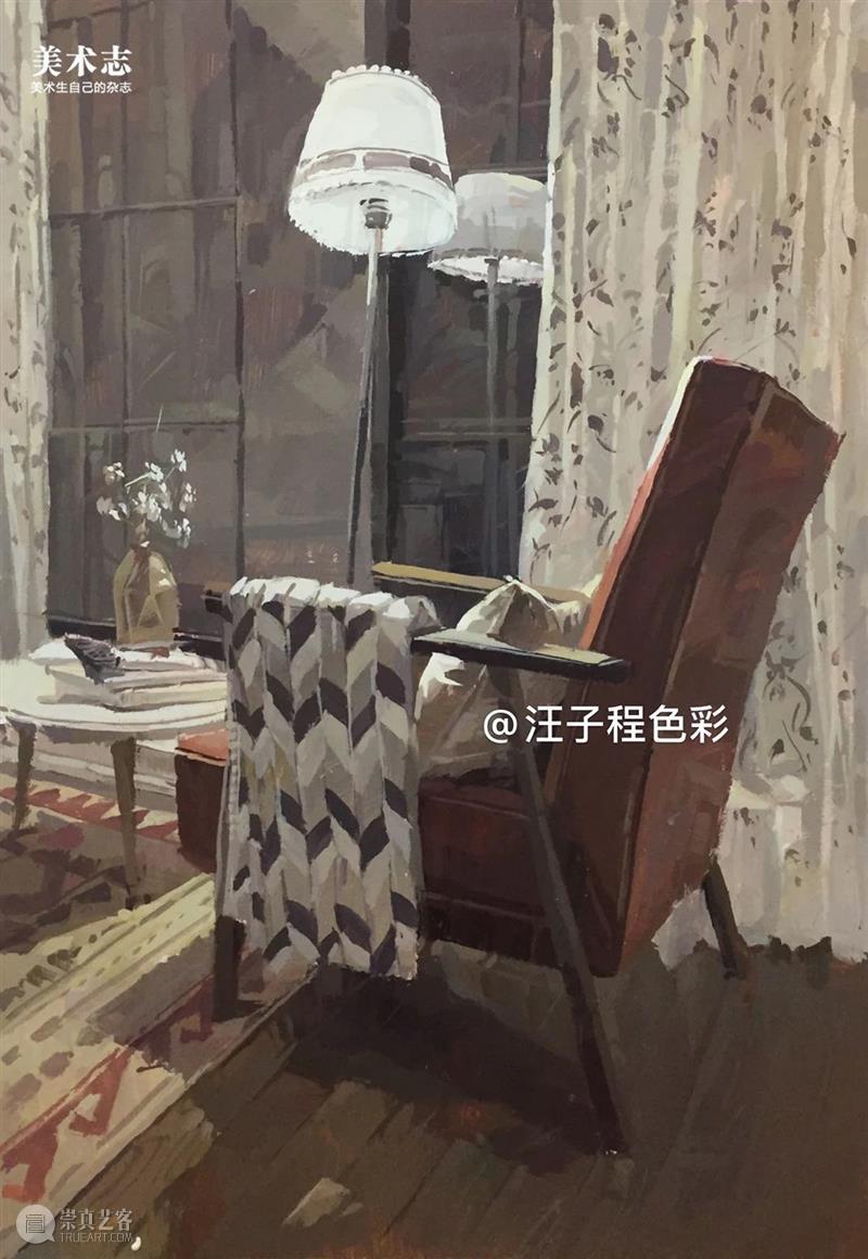 “请每天坚持练习”，想要好结果就必须长期练习！—— 汪子程  学美术，看▷ 崇真艺客
