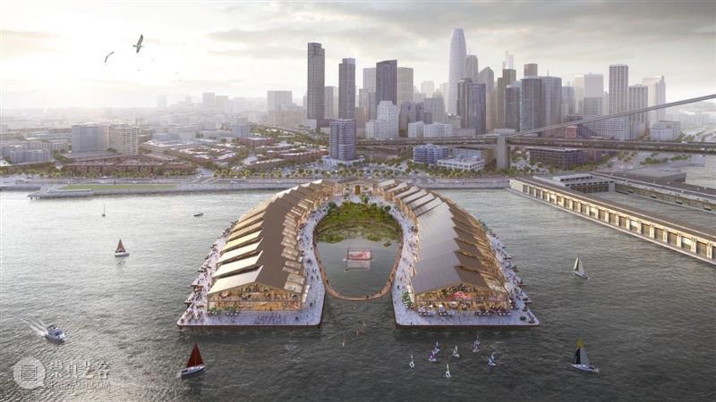 Heatherwick ‘旧金山滨水空间’方案，漂浮的“U” 视频资讯 ADCNews 旧金山 空间 Heatherwick 方案 Collective 游客 基建 设施 滨水码头 Cove 崇真艺客