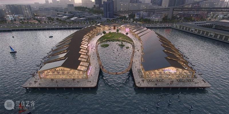 Heatherwick ‘旧金山滨水空间’方案，漂浮的“U” 视频资讯 ADCNews 旧金山 空间 Heatherwick 方案 Collective 游客 基建 设施 滨水码头 Cove 崇真艺客