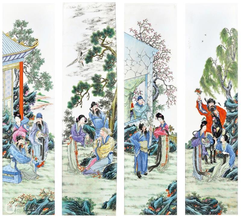 『中贸圣佳25周年春拍』 | 文人笔墨 瓷艺丹青 中贸圣佳 丹青 文人 瓷艺 笔墨 拍卖会 Sungari Anniversary Auction瓷艺 近现代 文人瓷 崇真艺客
