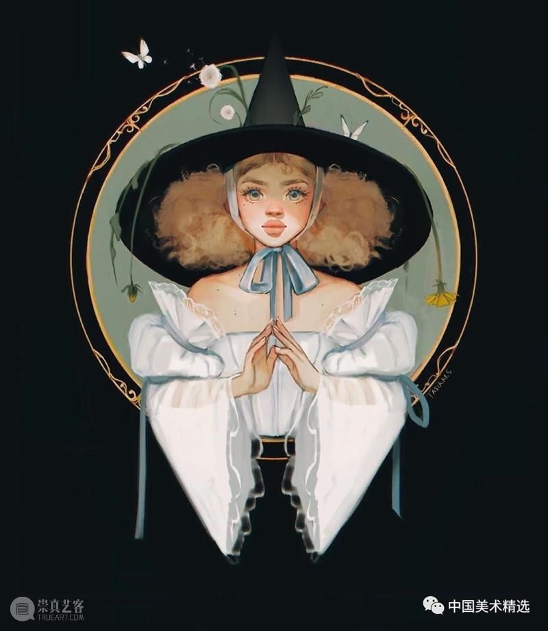 一组时装插画，抱走当头像  中国美术精选 时装 插画 头像 南非 插画家 设计师 tasia 人像 时尚 理念 崇真艺客