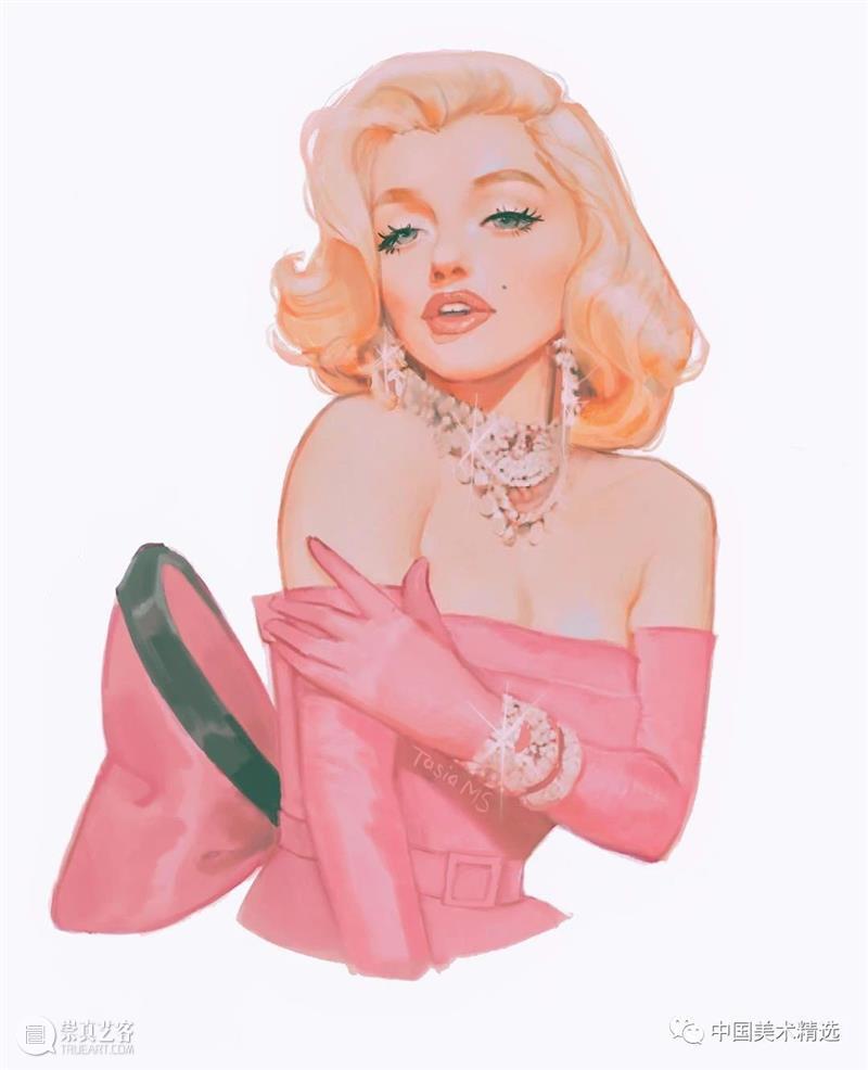 一组时装插画，抱走当头像  中国美术精选 时装 插画 头像 南非 插画家 设计师 tasia 人像 时尚 理念 崇真艺客