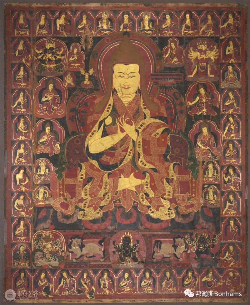 藏师之像——西藏祖师像之服饰探究  邦瀚斯 西藏 祖师 服饰 Wilkinson Dora Tan 过去 岁月 青藏高原 寺庙 崇真艺客