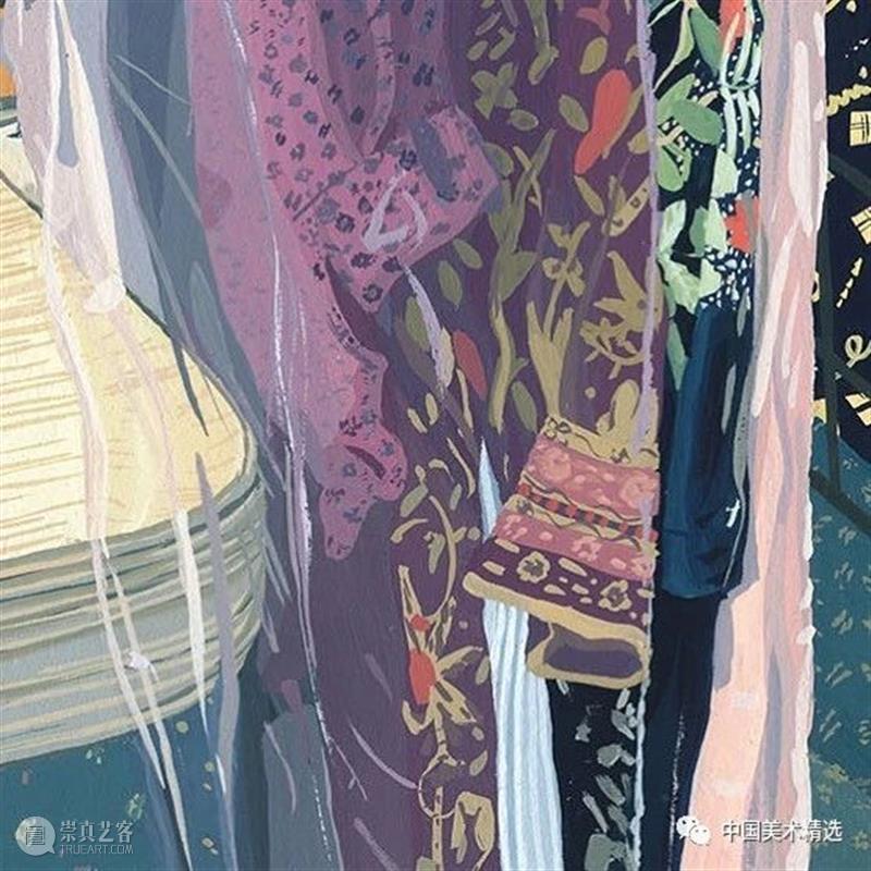 这就是生活啊  中国美术精选 生活 Caitlyn Murphy 气息 插画 被单 干洗店 衣服 多伦多 灵感 崇真艺客