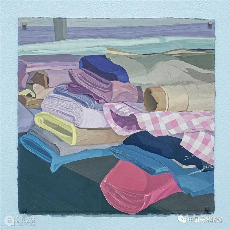 这就是生活啊  中国美术精选 生活 Caitlyn Murphy 气息 插画 被单 干洗店 衣服 多伦多 灵感 崇真艺客